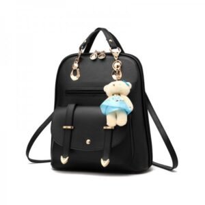 BACKPACKS WOMEN GIRLS LEATHER SCHOOLBAGS TRAVEL CASUAL SHOULDER BAG - MODELLO 06